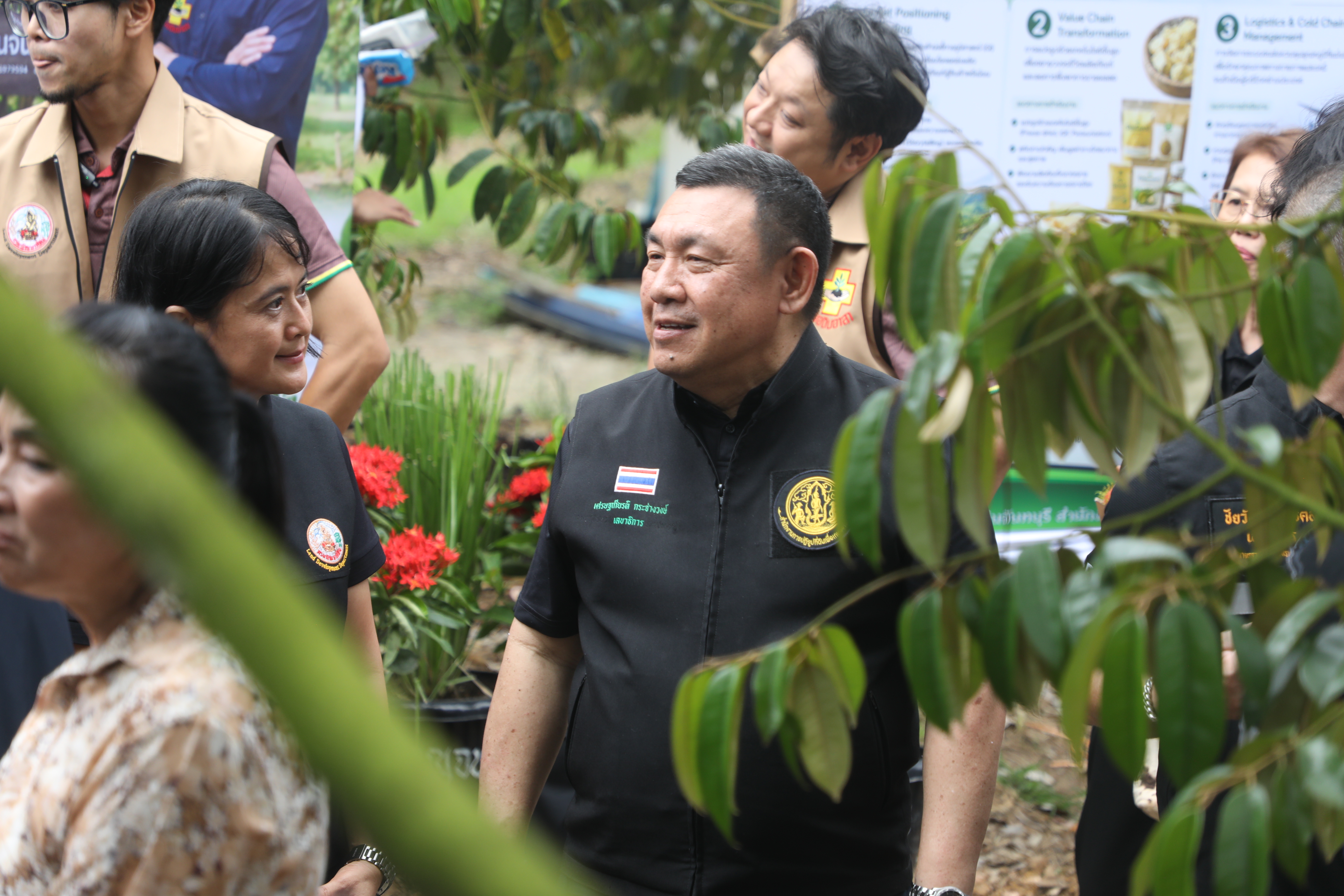 title - ส.ป.ก. ติดตามรัฐมนตรีว่าการกระทรวงเกษตรและสหกรณ์และคณะ ลงพื้นที่ตรวจราชการในพื้นที่จังหวัดจันทบุรี